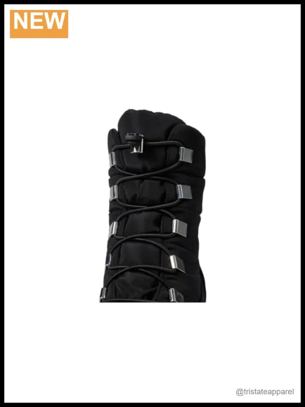 Women's Waterproof Ankle Boots Block Heel Round Toe Nylon Upper